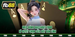 Mẹo đánh baccarat